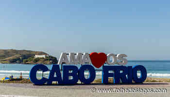 Letreiro Amamos Cabo Frio é instalado na Praia do Forte - Folha dos Lagos