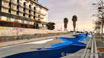 “Take back your space”, Piazzale Salerno Capitale diventa un'opera d'arte - SalernoToday