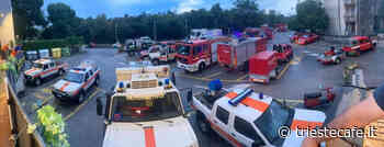 Incendio a Duino, prosegue anche oggi l'opera di bonifica: traffico ferroviario ancora sospeso - triestecafe.it