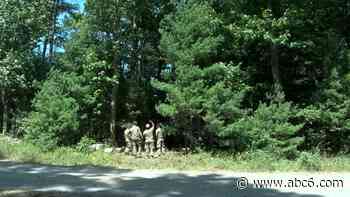 Parachutist from RI National Guard gets stuck in Exeter tree - WLNE-TV (ABC6)