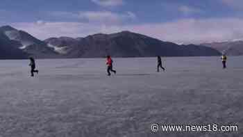 The Last Run: A Marathon over Ladakh’s Frozen Pangong Lake to Draw Attention to Melting Himalayan Glaciers - News18