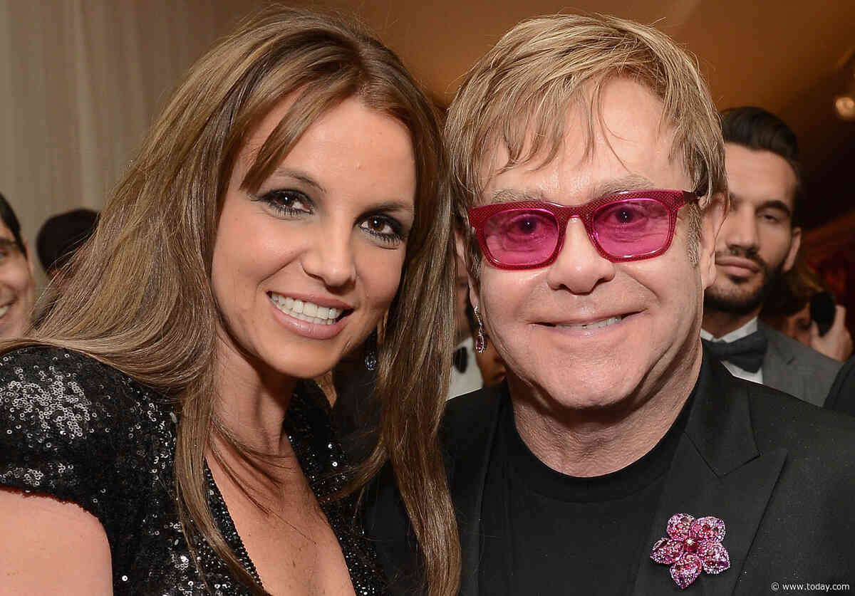 Elton John and Britney Spears are officially collaborating on a new song