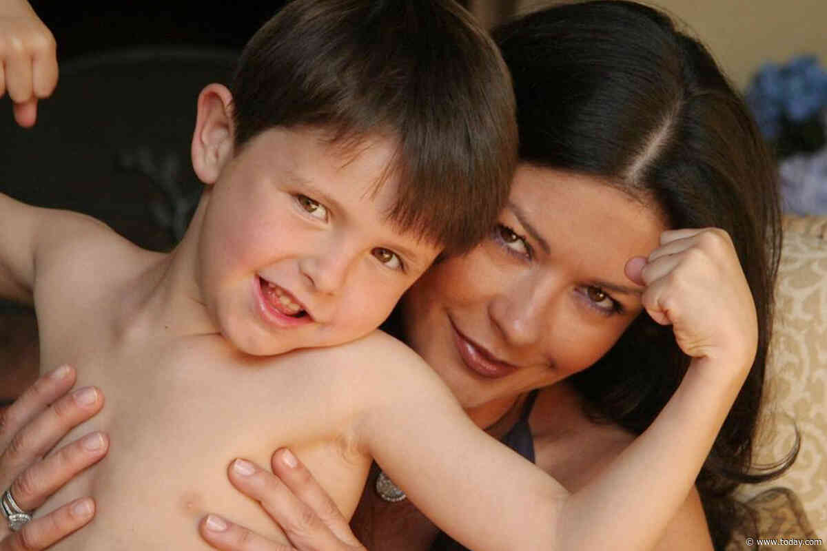 Catherine Zeta-Jones posts throwback pics for son Dylan’s birthday: ‘You are everything to me’