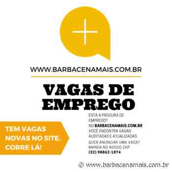 BQJobs | Empresa de Barbacena abre seleção para vagas de Faxineira, Operador/a de Caixa e Auxiliar de Manutenção - BarbacenaMais