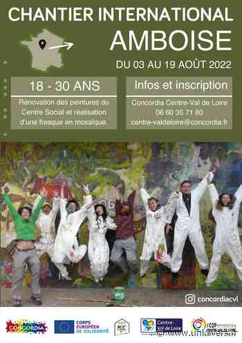 Chantier International Centre Charles Peguy – MJC Centre Social Amboise mercredi 3 août 2022 - Unidivers