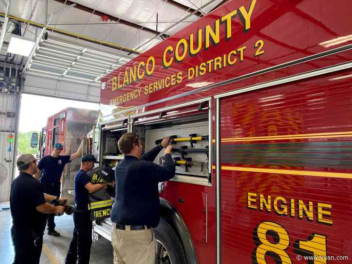 Blanco first responders promote preparedness for fires