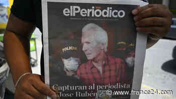 En Guatemala, el periodista José Rubén Zamora, crítico del gobierno, fue detenido - FRANCE 24 Español