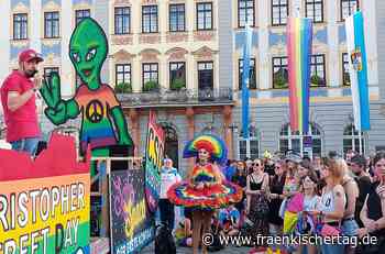 Coburg erste Pride-Demo zum Christopher Street Day - Fränkischer Tag