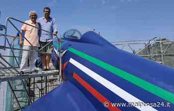 Gallarate, terminato il restauro del Pony 1 delle Frecce Tricolori - malpensa24.it