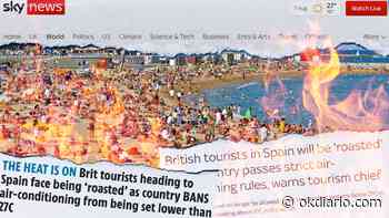 Alarma en la prensa inglesa por el decretazo de Sánchez: «Los británicos se asarán si viajan a España» - Okdiario
