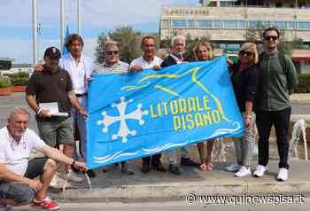 La nuova bandiera del litorale sventola a Tirrenia - Qui News Pisa