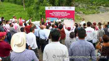 Cuitláhuac García entrega Puente Nuevo en Misantla - Radio Fórmula