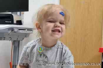 Rishton mum’s plea after son diagnosed with aggressive brain tumour