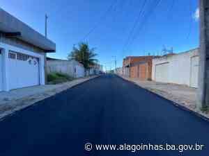 Asfalto chega a mais quatro ruas de Alagoinhas - Prefeitura de Alagoinhas (.gov)