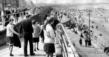 A packed Whitley Bay promenade in the summer of 1967 - how does the location look today?