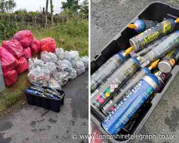Warning after beer cans, gas cannisters and BBQs found at Stones Bank quarry