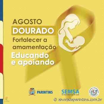Incentivando a amamentação, Prefeitura de Parintins divulga programação do agosto Dourado - alvoradaparintins.com.br