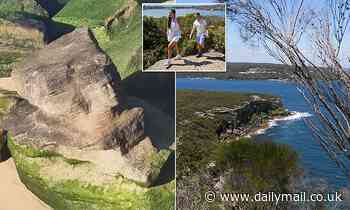 The Sydney Sphinx: Mystery behind astonishing face carved into a northern beaches rock face exposed - Daily Mail