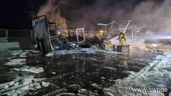 Brennender Lkw auf A6 bei Mannheim: Autobahn wieder frei - SWR Aktuell