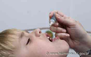 Blumenau inicia campanhas de vacinação contra a poliomielite e outras doenças - Prefeitura de Blumenau (.gov)
