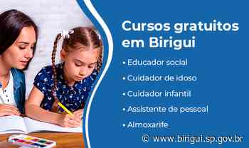 Birigui tem 175 vagas abertas para cinco cursos gratuitos em parceria com Senac de Araçatuba - birigui.sp.gov.br