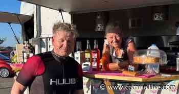Gordon Ramsay spotted back in Cornwall enjoying a flat white coffee in sunny St Merryn - Cornwall Live