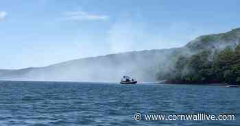 Firefighters tackle Helford wildfire at ancient woodland - updates - Cornwall Live