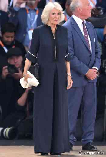 Camilla, Duchess of Cornwall Makes a Fashion Statement at Commonwealth Games with a Repeat Ensemble - PEOPLE