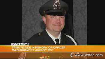 Bike ride to support first responders' mental health will honor fallen RPD Officer