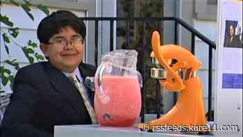 As a child, he sold lemonade in a business suit. So, what's he doing now?