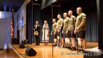 Weeks after arriving in Minnesota, Ukrainian soldiers help drum up support for nonprofit