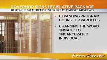 Gov Hochul signs legislation to help parolees keep jobs