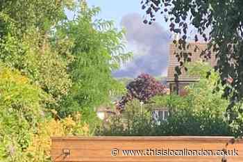Birchwood Road Dartford fire: Firefighters still on scene