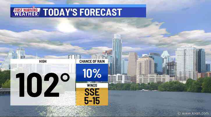 Increasing rain chances mid- to late week