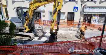 ORBASSANO - Cambia look la principale via Roma con nuovi dossi e asfalto - TorinoSud