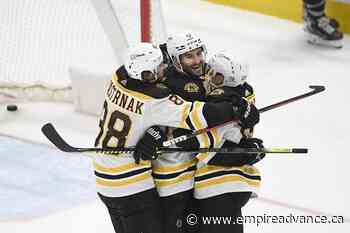 Bruins bring back captain Bergeron -- and David Krejci, too - Virden Empire Advance