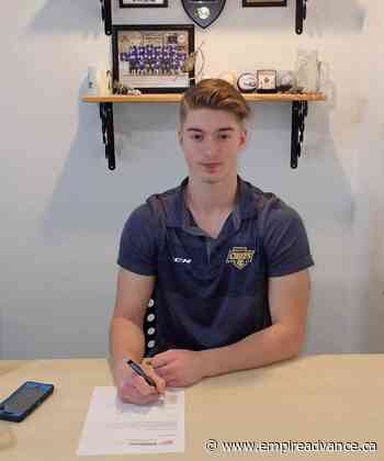 Thompson pursues hockey, school - Virden Empire Advance