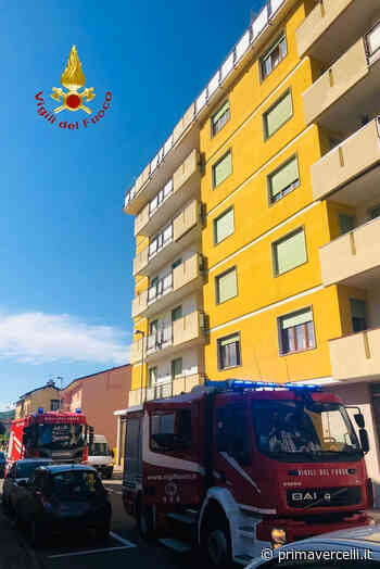 Serravalle Sesia: appartamento in fiamme - Prima Vercelli