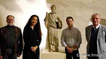Skulptur des Heiligen Matthias, die im Museum Bad Hersfeld entdeckt wurde, ist jetzt restauriert - hna.de