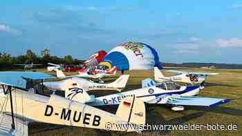 Fly-in auf dem Wächtersberg: Nachwuchspiloten pflegen Kontakte