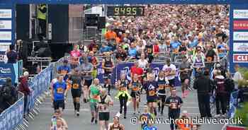 Great North Run 2022 route, where the half marathon starts, finishes and goes