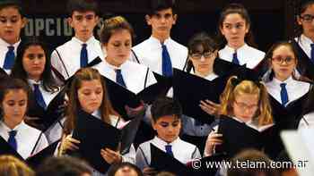 El Coro Nacional de Niños inicia serie de conciertos para festejar sus 55 años de historia - Télam