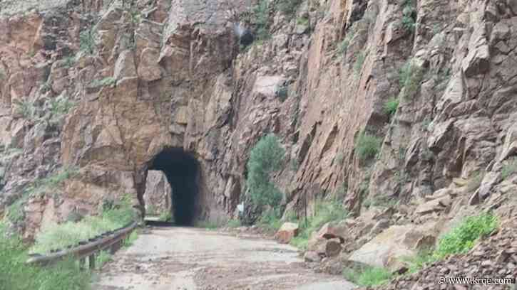Gilman Tunnels closed due to falling rocks and debris