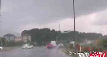 VIDEO – Violento temporale sulla città: allagamenti e traffico rallentato - Rieti Life