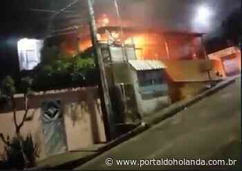 Lanchonete em Manaus pega fogo após botijão de gás explodir - Portal do Holanda