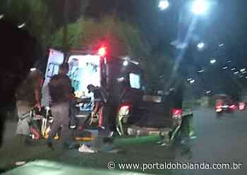 Homem fica ferido em acidente após carro capotar em avenida de Manaus - Portal do Holanda