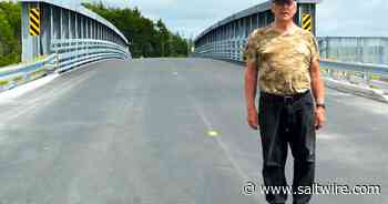 Bridging the gap: Cape Breton's new Mira Gut bridge opens - Saltwire