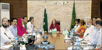 Yasmin calls high-level meeting to review Health Care progress - Pakistan Observer
