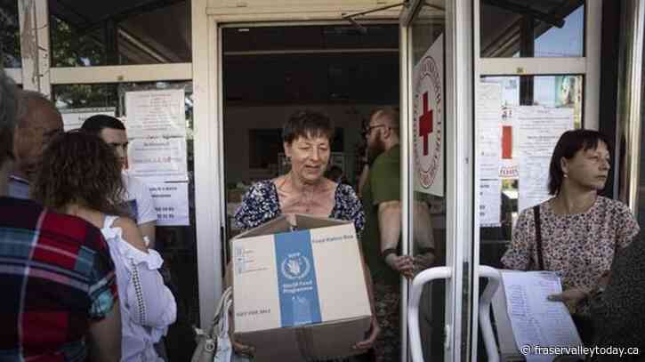 Large explosions rock Russian military air base in Crimea