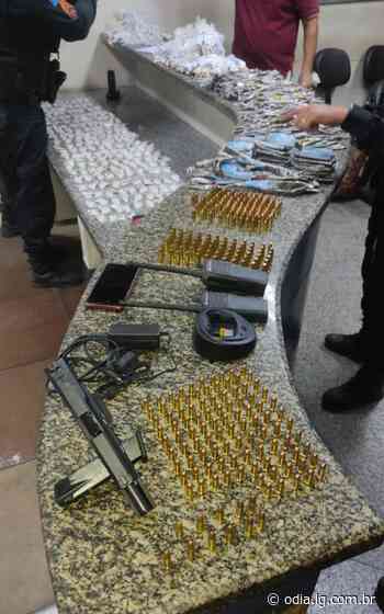 Polícia apreende grande quantidade de drogas e munições em Itaperuna - O Dia